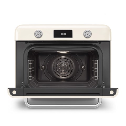 Smeg Forno combinato a vapore da appoggio 50's Style - Panna - COF01CREU