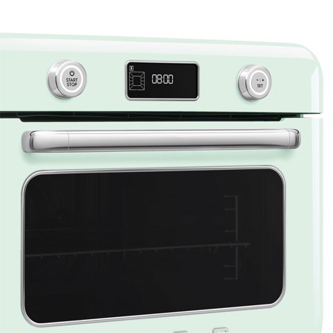Smeg Forno combinato a vapore da appoggio 50's Style - Verde Pastello - COF01PGEU