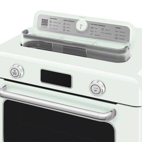 Smeg Forno combinato a vapore da appoggio 50's Style - Verde Pastello - COF01PGEU