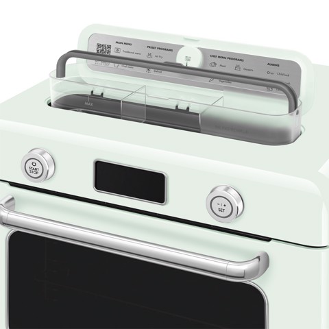 Smeg Forno combinato a vapore da appoggio 50's Style - Verde Pastello - COF01PGEU