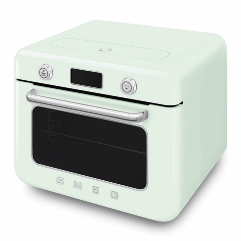 Smeg Forno combinato a vapore da appoggio 50's Style - Verde Pastello - COF01PGEU