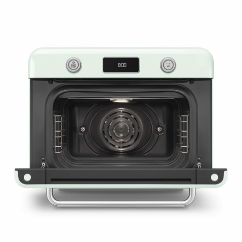 Smeg Forno combinato a vapore da appoggio 50's Style - Verde Pastello - COF01PGEU