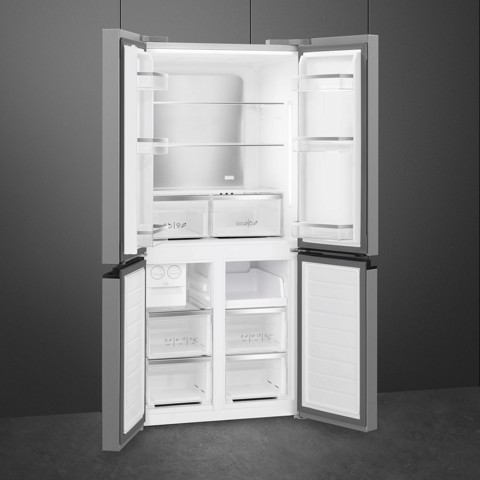 Smeg FQI48XD frigorifero side-by-side Libera installazione 488 L Antracite