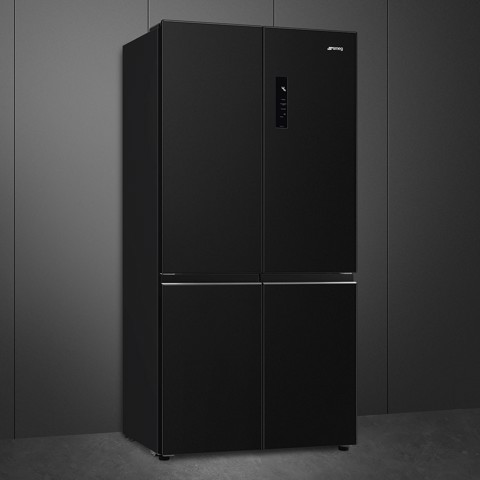 Smeg FQI60KD frigorifero side-by-side Libera installazione 522 L Nero