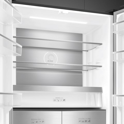 Smeg FQI60KD frigorifero side-by-side Libera installazione 522 L Nero