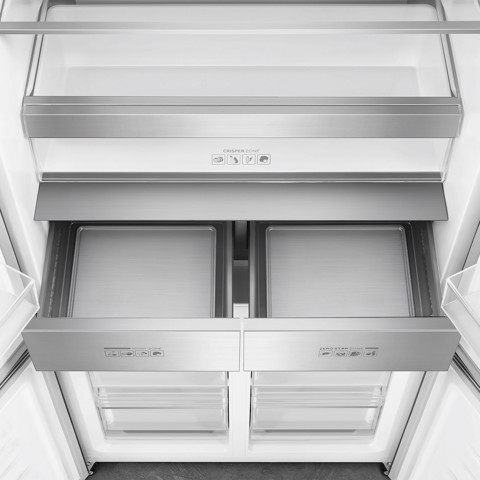 Smeg FQI60KD frigorifero side-by-side Libera installazione 522 L Nero