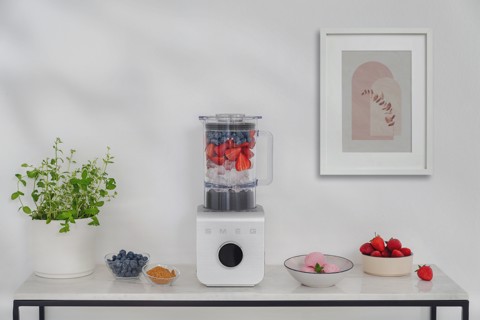 Smeg Frullatore ad alte prestazioni - Collezione – Bianco OPACO – BLC01WHMEU
