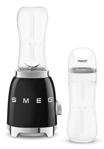 Smeg Frullatore Compatto 50's Style – Nero LUCIDO – PBF01BLEU