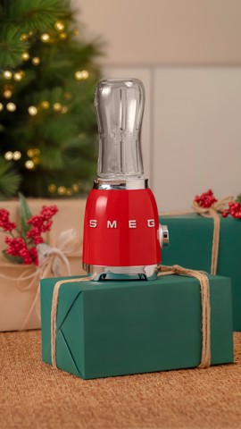 Smeg Frullatore Compatto 50's Style – Rosso LUCIDO – PBF01RDEU