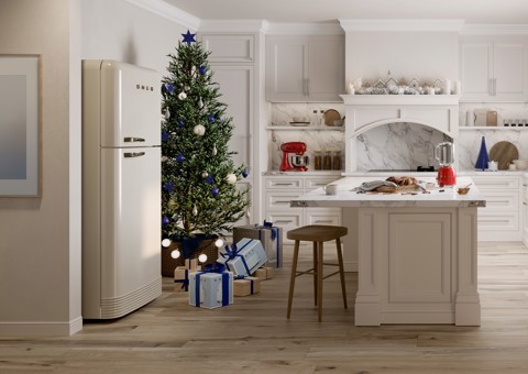 Smeg Frullatore da Tavolo 50's Style – Rosso LUCIDO – BLF03RDEU