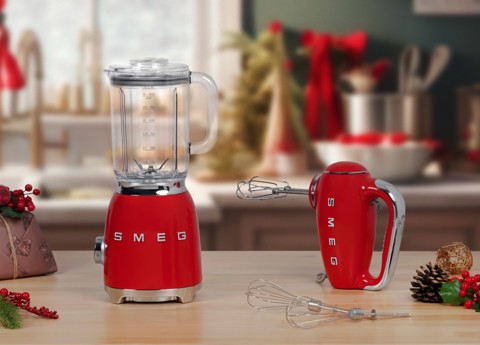 Smeg Frullatore da Tavolo 50's Style – Rosso LUCIDO – BLF03RDEU