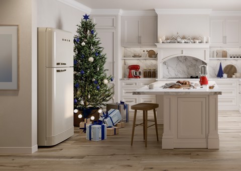 Smeg Frullatore da Tavolo 50's Style – Rosso LUCIDO – BLF03RDEU