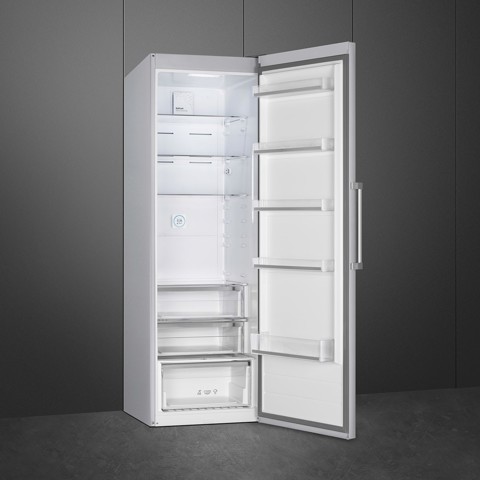 Smeg FS18EV3HX frigorifero Libera installazione 380 L E Acciaio inossidabile