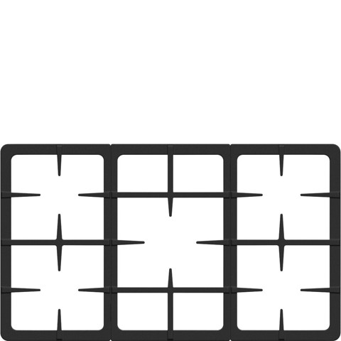 Smeg GRI915 accessorio e componente per piano cottura Ghisa Kit di padelle