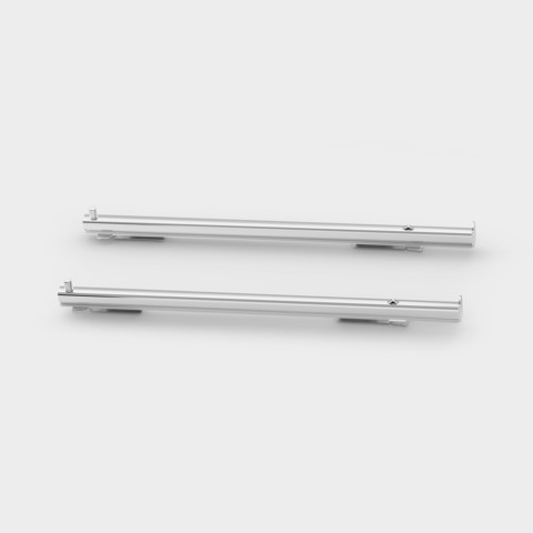 Smeg GTP2 accessorio e componente per forno Acciaio inossidabile Acciaio Telescopic guides