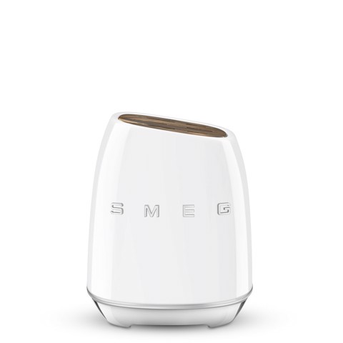 Smeg KBSF02WH posata da cucina e set di coltelli 6 pz Ceppo per coltelli con fessure