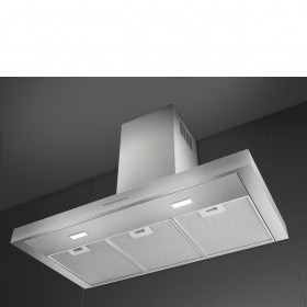 Smeg KBT900XE cappa aspirante Cappa aspirante a parete Acciaio inossidabile 713 m³/h A