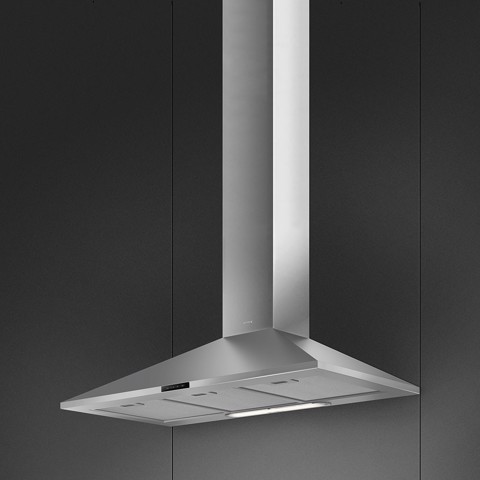 Smeg KDE900EX cappa aspirante Cappa aspirante a parete Acciaio inox 553 m³/h