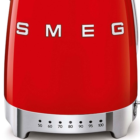 Smeg KLF04RDEU bollitore elettrico 1,7 L 2400 W Rosso