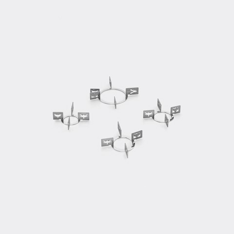 Smeg KPDSN60I accessorio e componente per piano cottura Acciaio inox Kit di padelle