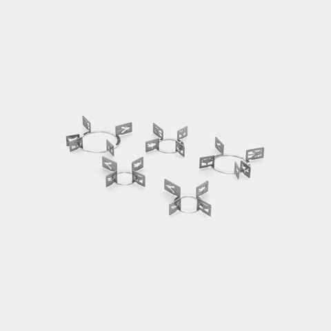 Smeg KPDSN75I accessorio e componente per piano cottura Acciaio inossidabile Kit di padelle