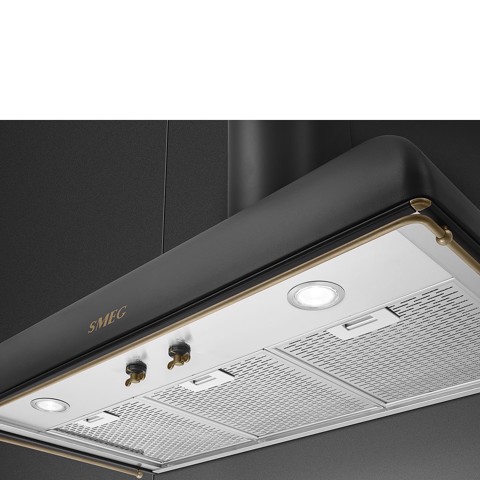 Smeg KS89AOE cappa aspirante Cappa aspirante a parete Antracite 820 m³/h A