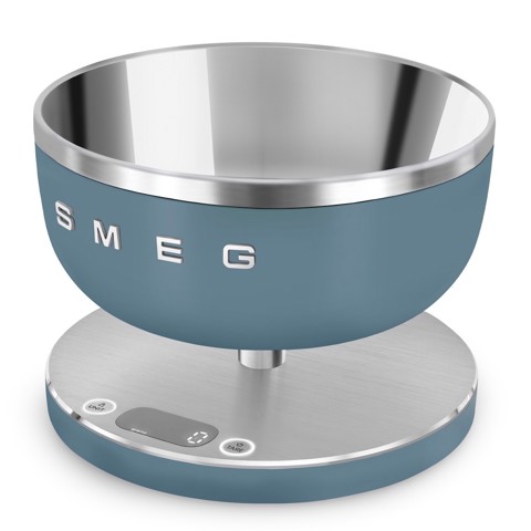 Smeg KSC01SBMWW bilancia da cucina Blu Superficie piana Rotondo Bilancia da cucina elettronica