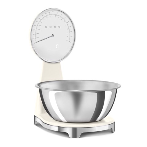 Smeg KSF01CRWW bilancia da cucina Crema Superficie piana Bilancia da cucina elettronica
