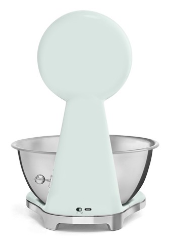 Smeg KSF01PGWW bilancia da cucina Cromo, Verde Superficie piana Bilancia da cucina elettronica