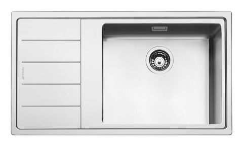 Smeg LFTG861S lavello Lavello montato su piano Rettangolare Acciaio inox