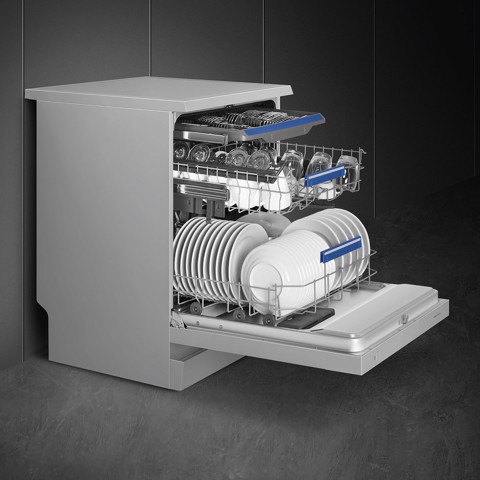 Smeg LVS342CQSX lavastoviglie Libera installazione 14 coperti