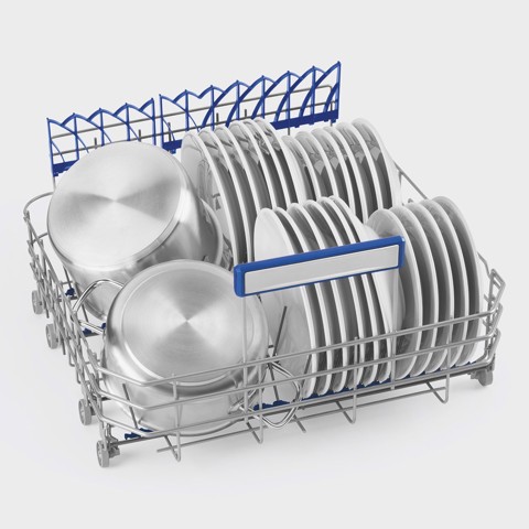 Smeg LVSP34BQSTX lavastoviglie Libera installazione 14 coperti B