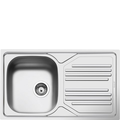Smeg LYP861R lavello Lavello montato su piano Rettangolare Acciaio inox