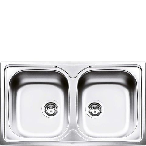 Smeg LYP862 lavello Lavello ad incasso Rettangolare Acciaio inossidabile