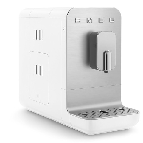 Smeg Macchina da Caffè Automatica con sistema latte Collezione Aesthetic – Bianco – BCC13WHMEU