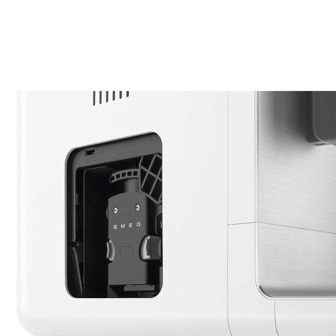 Smeg Macchina da Caffè Automatica con sistema latte Collezione Aesthetic – Bianco – BCC13WHMEU