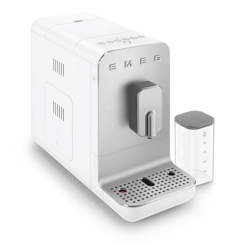 Smeg Macchina da Caffè Automatica con sistema latte Collezione Aesthetic – Bianco – BCC13WHMEU