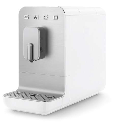 Smeg Macchina da Caffè Automatica con sistema latte Collezione Aesthetic – Bianco – BCC13WHMEU