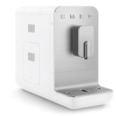 Smeg Macchina da Caffè Automatica con sistema latte Collezione Aesthetic – Bianco – BCC13WHMEU
