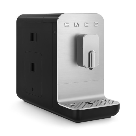 Smeg Macchina da Caffè Automatica con sistema latte Collezione Aesthetic – Nero – BCC13BLMEU