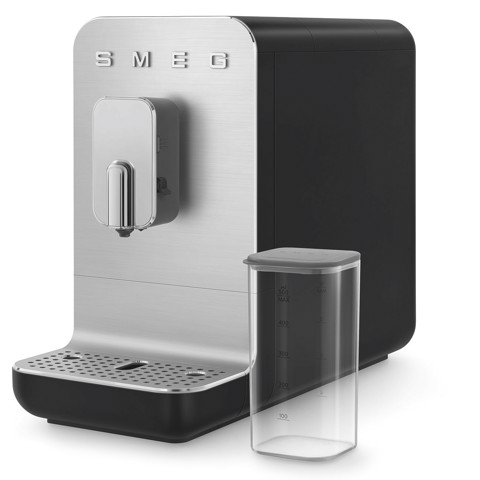 Smeg Macchina da Caffè Automatica con sistema latte Collezione Aesthetic – Nero – BCC13BLMEU