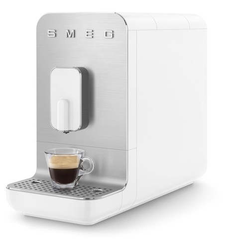 Smeg Macchina da Caffè Automatica lancia vapore Collezione Aesthetic – Bianco – BCC11WHMEU