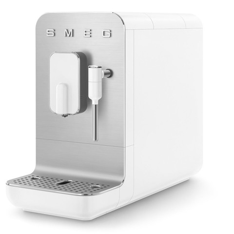 Smeg Macchina da Caffè Automatica lancia vapore Collezione Aesthetic – Bianco – BCC12WHMEU