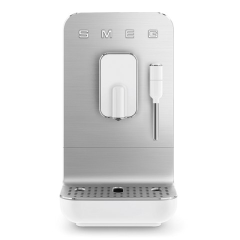 Smeg Macchina da Caffè Automatica lancia vapore Collezione Aesthetic – Bianco – BCC12WHMEU