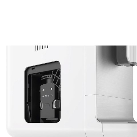 Smeg Macchina da Caffè Automatica lancia vapore Collezione Aesthetic – Bianco – BCC12WHMEU