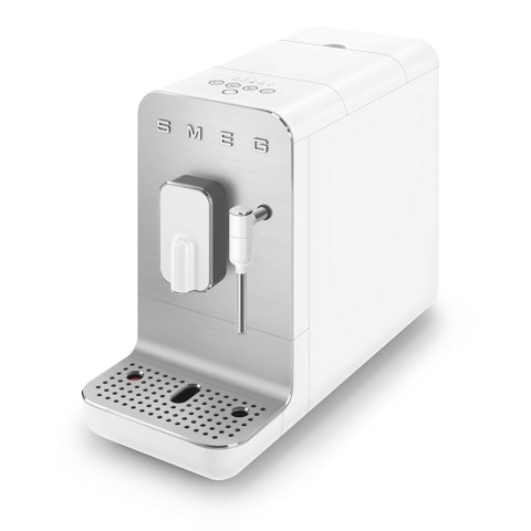 Smeg Macchina da Caffè Automatica lancia vapore Collezione Aesthetic – Bianco – BCC12WHMEU
