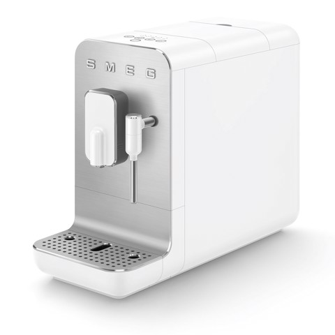 Smeg Macchina da Caffè Automatica lancia vapore Collezione Aesthetic – Bianco – BCC12WHMEU