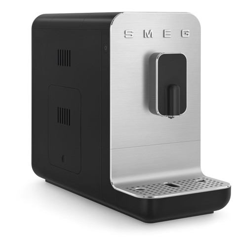 Smeg Macchina da Caffè Automatica lancia vapore Collezione Aesthetic – Nero – BCC11BLMEU
