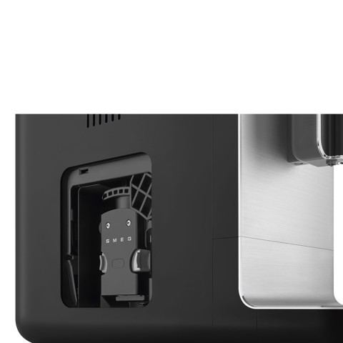 Smeg Macchina da Caffè Automatica lancia vapore Collezione Aesthetic – Nero – BCC11BLMEU