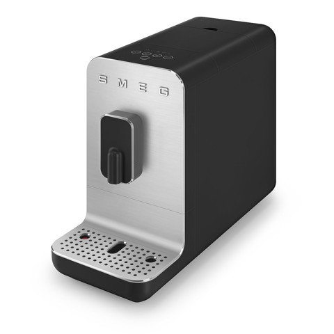 Smeg Macchina da Caffè Automatica lancia vapore Collezione Aesthetic – Nero – BCC11BLMEU